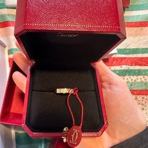 Womens Cartier Love Wedding Band